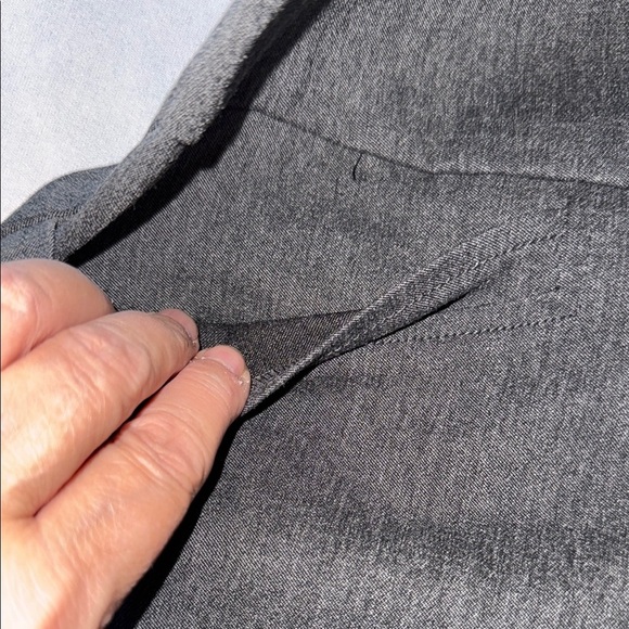 Reitmans Skirt Gray Mini Pencil Work Office Professional Business Women’s Sz 9 - Picture 5 of 10